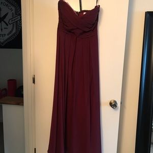 Bill levkoff bridesmaid dress